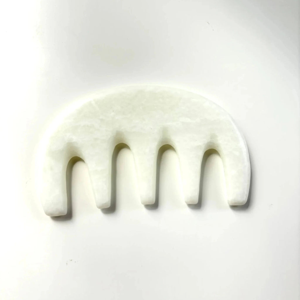 Scalp Stimulator - Jade Comb