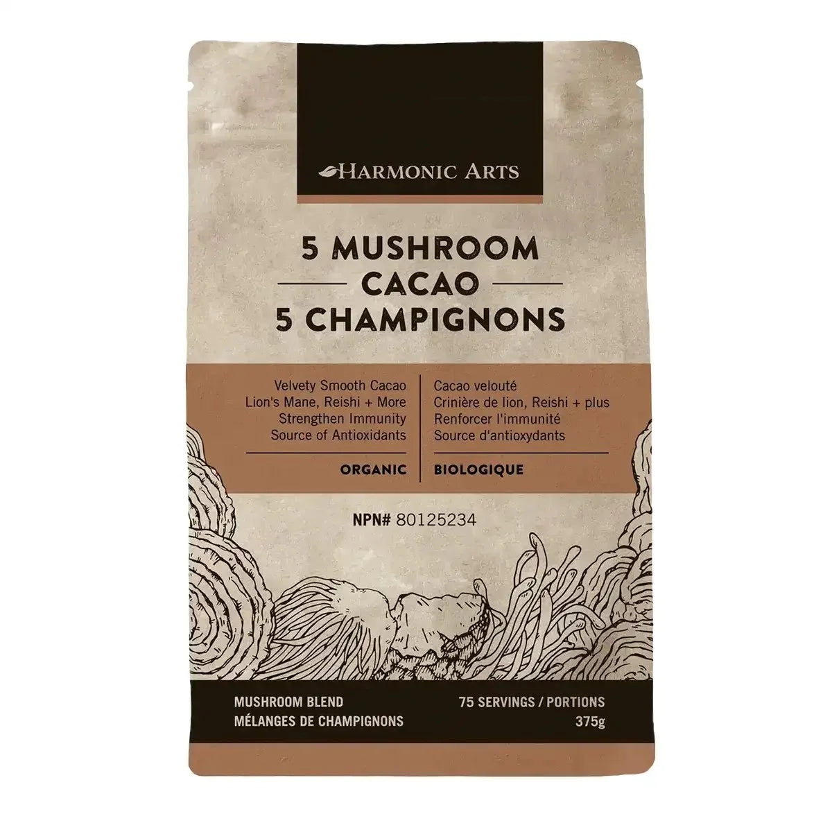5 Mushroom Blend Cacao | latte