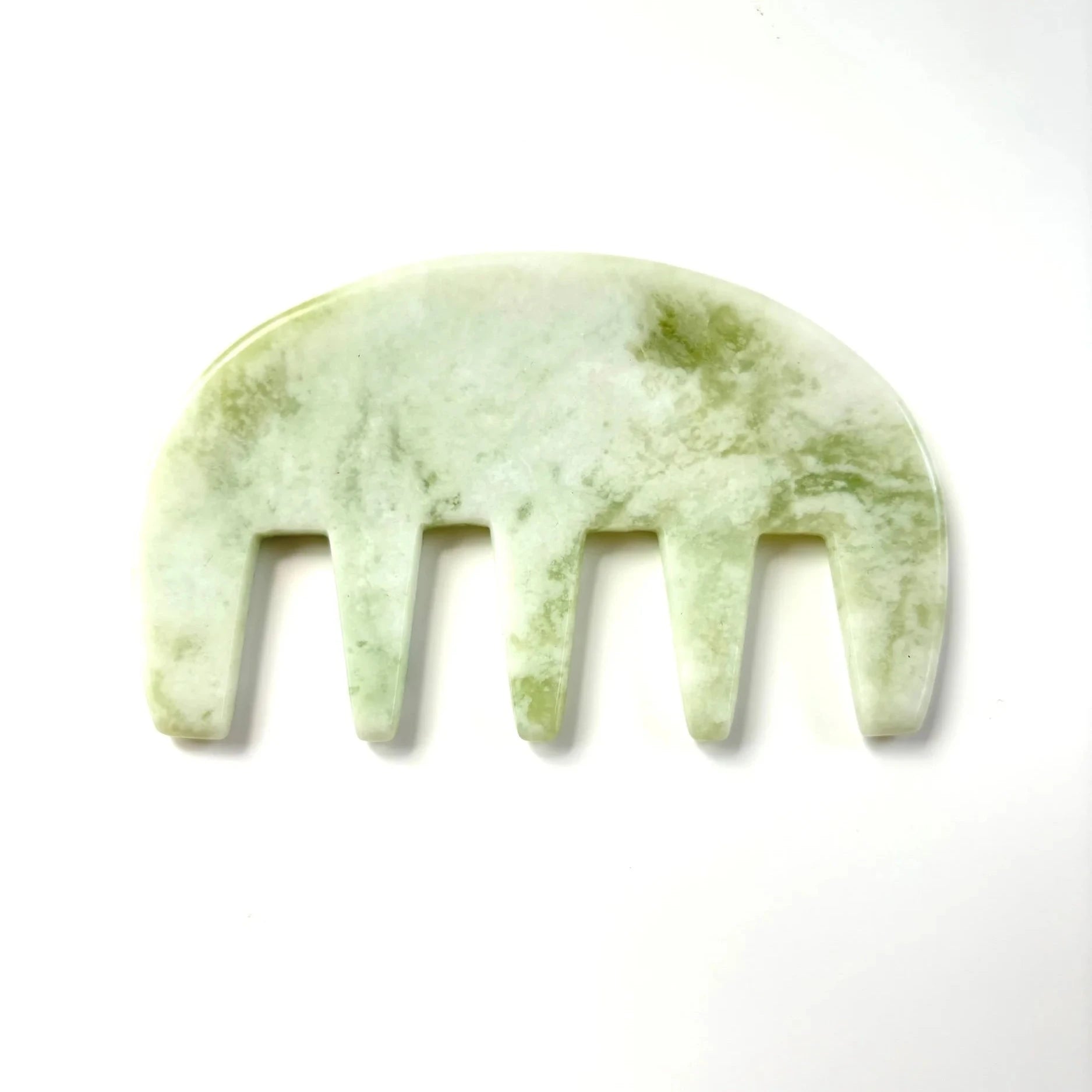 Scalp Stimulator - Jade Comb